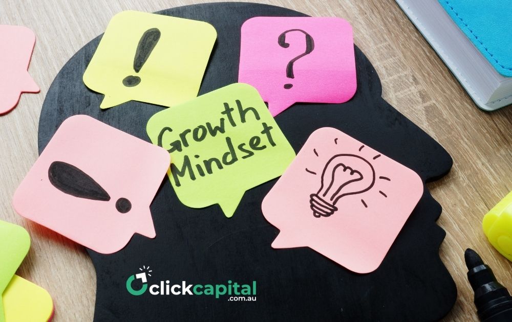 business growth mindset concept