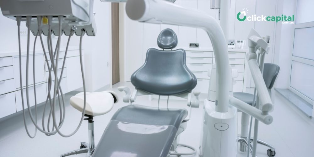 dentists chair and equipment