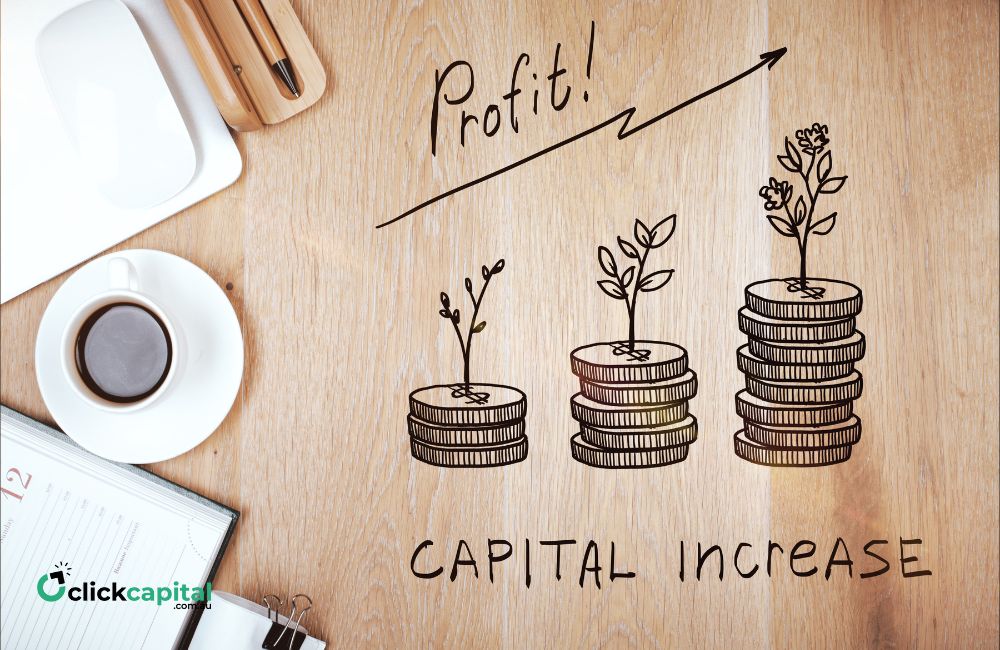 capital increase concept